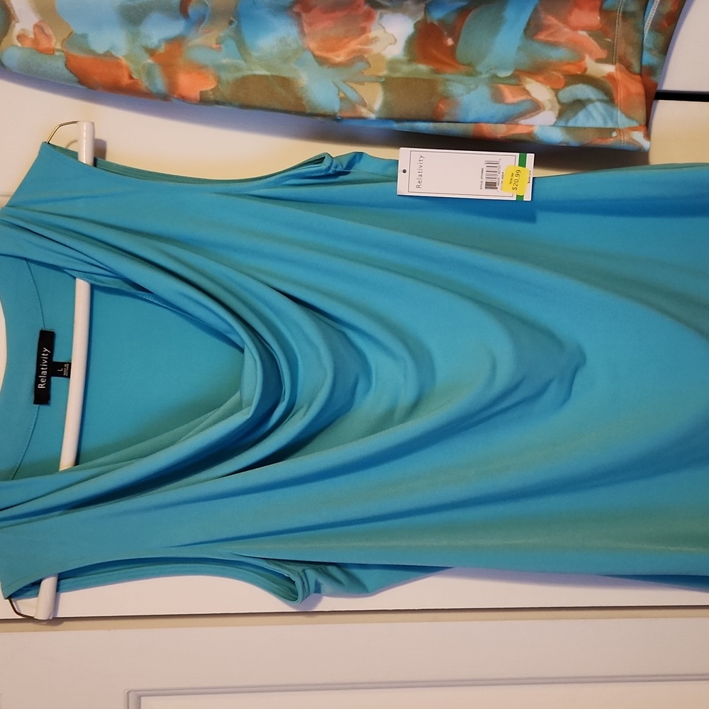 Blue size L top